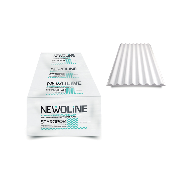 Newoline Altı Oluklu Strafor Levha B1 Sınıfı